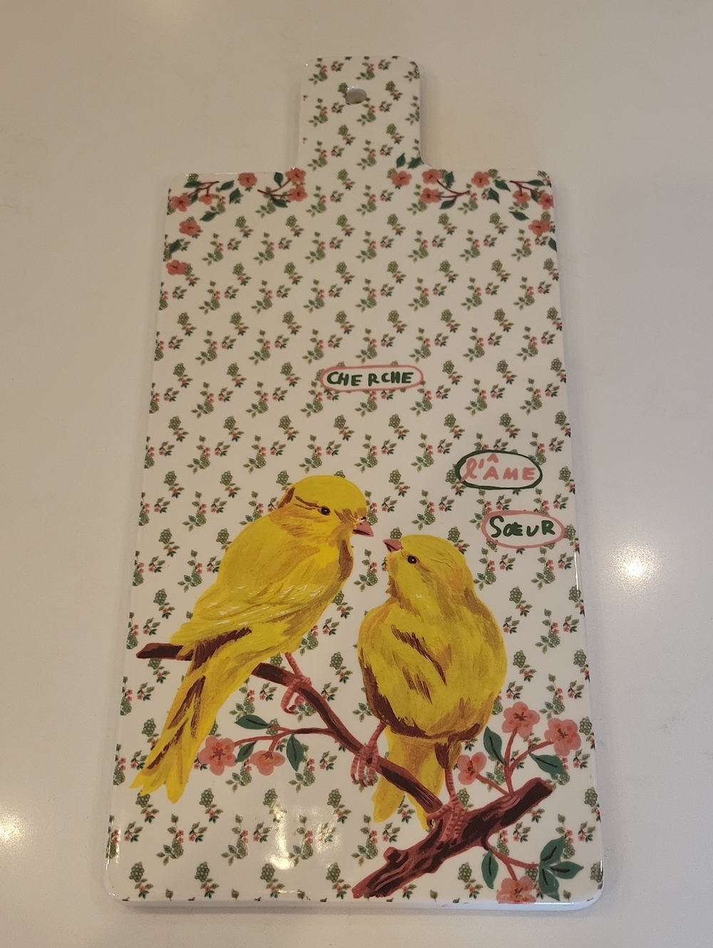Nathalie Lete Anthropologie Cheese Board Cutting Board